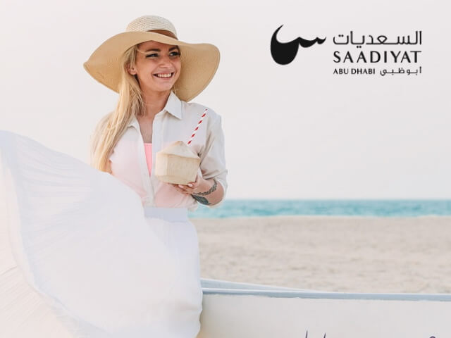 Saadiyat Island UAE destination website designed by Element8