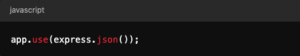use middleware in node.js