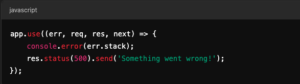 use middleware in node.js